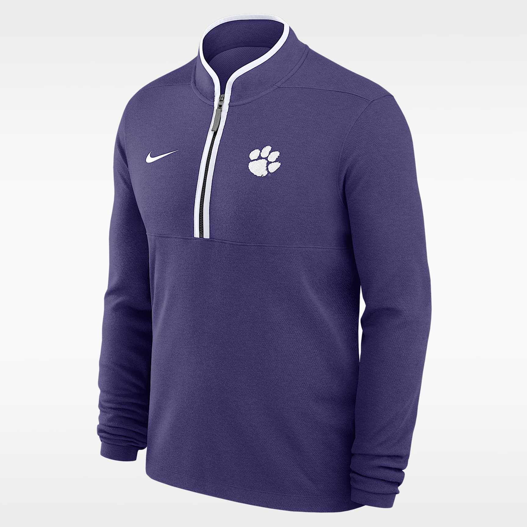 Clemson Victory Men's Nike Dri-FIT College 1/2-Zip Long-Sleeve Top